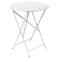 Thumbnail photo of Bistro Table Ø 60 Cm - Cotton White - Side Table Outdoor - Metal