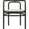 Thumbnail photo of Pk15 Armchair Black Ash Rattan Natural