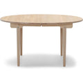 Thumbnail photo of Carl Hansen - Ch337, oak, white oiled, extendable 2 slices, incl. 1 support leg, excl. extension leaves - dining table - Hans J. Wegner
