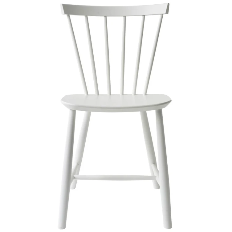 J46 Chair Beech White Painted