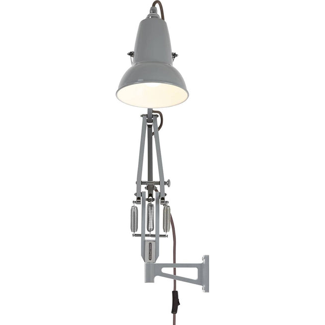 Photo of Original 1227 Mini Lamp With Wall Bracket / Dove Grey - Vägglampor - George Carwardine - Grå