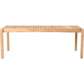 Ah912 Outdoor Table Bench Fra Carl Hansen & Søn