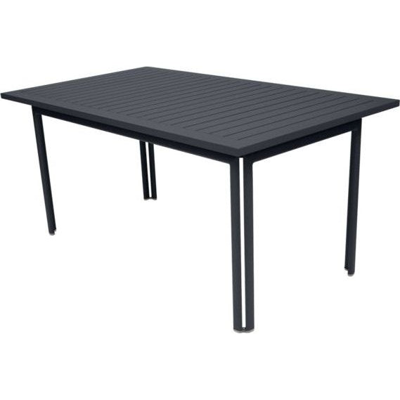 Photo of Costa Table 160 x 80 cm, Anthracite - Outdoor dining table - Grey - Metal