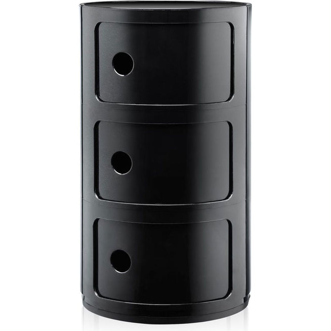 Photo of Modular 4967, Black, 3 Compartments - Hurtsar - Anna Castelli Ferrieri - Svart - Plast
