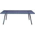 Thumbnail photo of Luxembourg Table 207 x 100, Deep Blue - Outdoor Dining Table - Frédéric Sofia - Blue - Metal