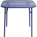 Thumbnail photo of Week-end, Square Table, Blue - Garden Table - Studio Brichet-ziegler - Blue - Metal