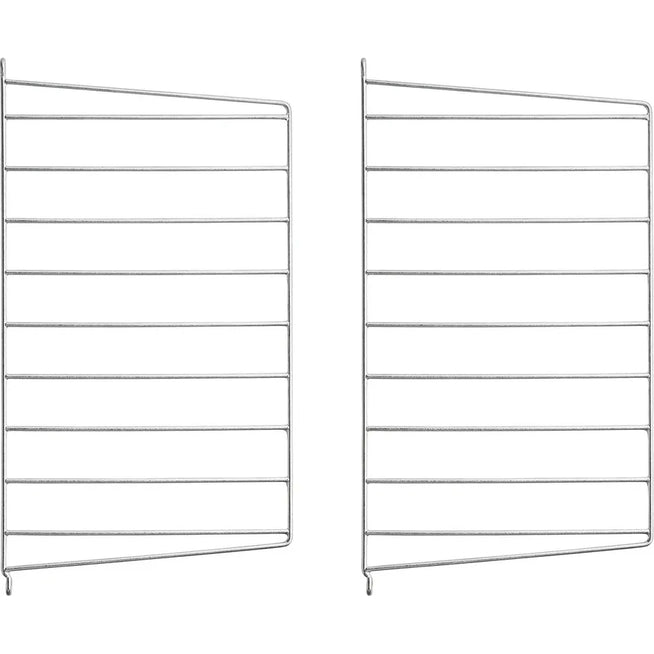 Photo of String Wall Rack 50 x 30 cm - Galvanized 2-pack - Outdoor Storage - Nils Strinning