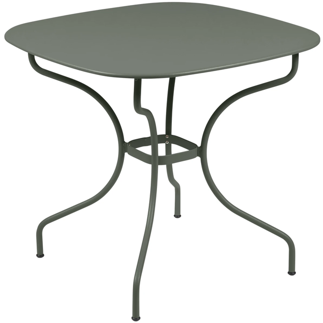 Photo of Opéra+ Carronde Table 82 X 82, Rosemary - Matbord Utomhus - Grön - Metall