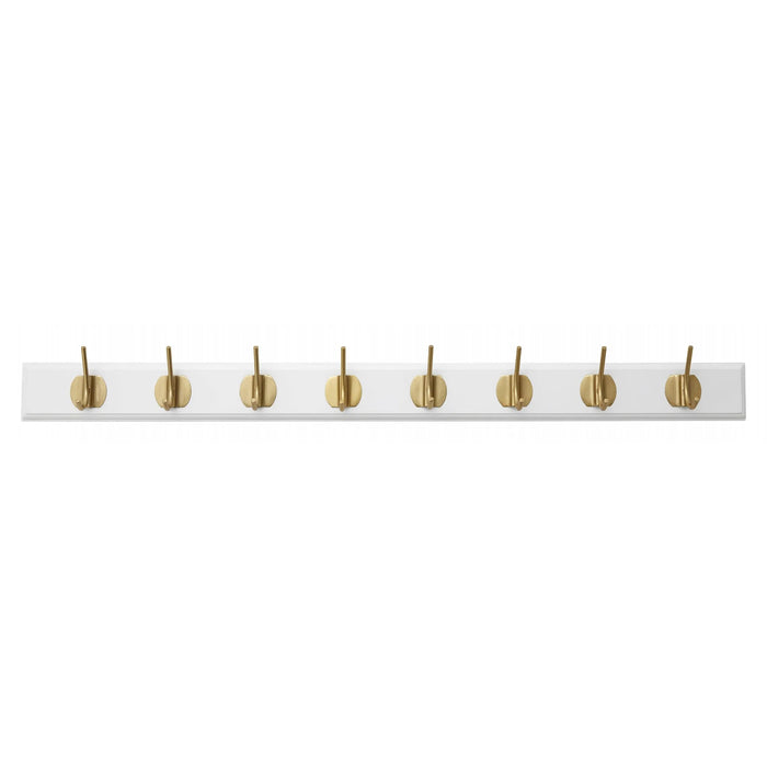 Photo of Edgy coat rack with 8 hooks