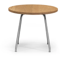 Ch415 Coffee Table From Carl Hansen & Søn (Walnut, Oil, Stainless Steel)