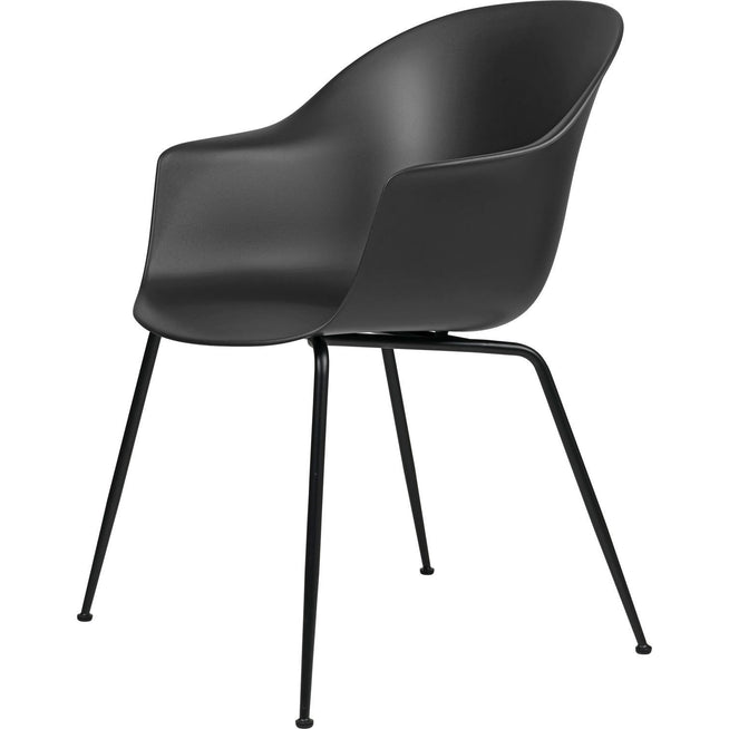 Photo of Bat Dining Chair, Un-Upholstered, Conic Base
