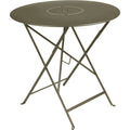 Thumbnail photo of Floréal Table Ø 96 cm, Rosemary - Outdoor dining table - Green - Metal