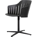 Thumbnail photo of Choice Stol - Aluminium - Indendørs - Spisebordsstol - Frame: Black, Aluminium / Seat: Black - W59 X D53 X H42 Cm