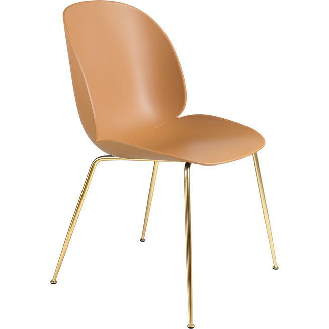 Photo of Beetle Dining Chair, Un-upholstered, Conic Base