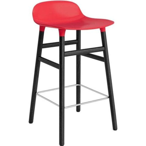 Photo of Form Bar Stool 65 Cm Black Oak
