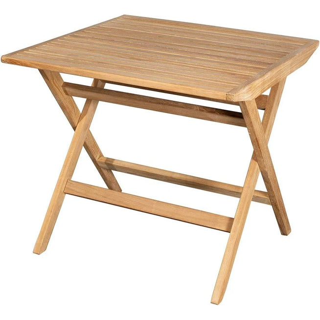 Photo of Flip Folding Table 80x80x72.5 Cm Teak