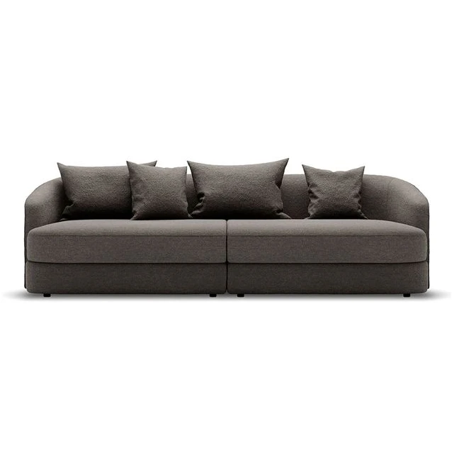 Photo of Covent Residential Sofa - Loungesofa - Nevotex Barnum Dark Taupe 10 - H67,9 X W260 X D90 X Sh42 Cm