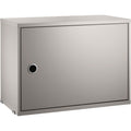 Thumbnail photo of String cabinet with door 58 x 30 x 42 cm, 1-p, beige - Storage cabinet - beige - mdf