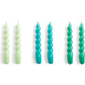 Candle Spiral Set Of 6