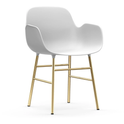 Form Armchair Bronze Legs