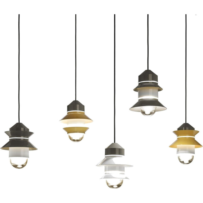 Photo of Santorini Outdoor Pendant Lamp - Mustard - Taklampor Utomhus - Sputnik Estudio - Flower