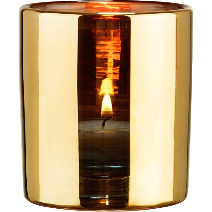 Hurricane Small - Gold - Candlesticks & Candle Holders - Magnus Skogsberg, mimmi Smart - Gold