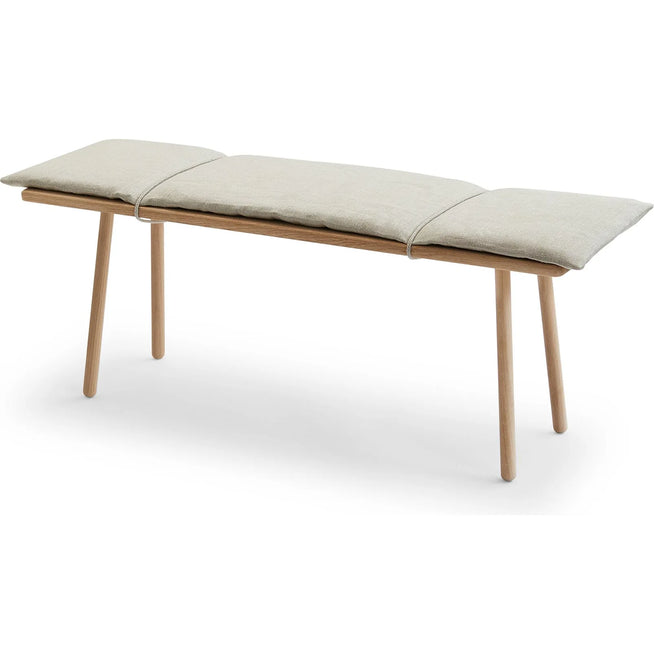 Photo of Skagerak Georg Bench - oak - Linen/Fibre Wadding