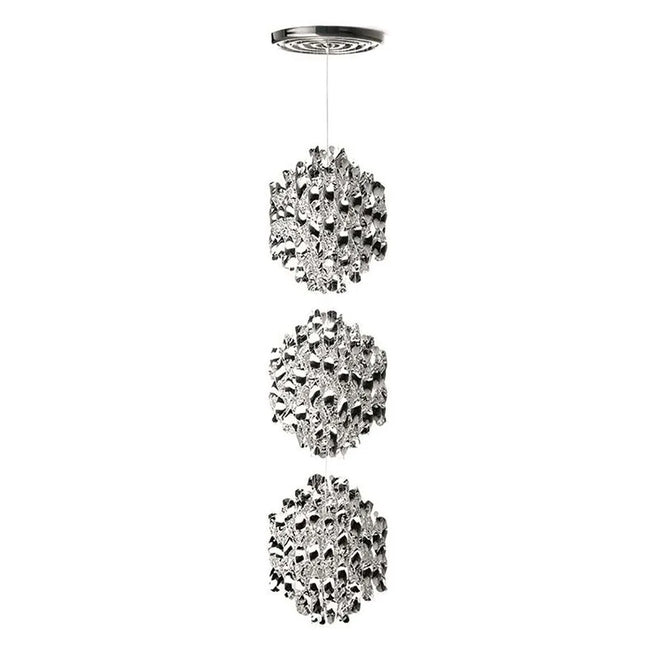 Photo of Spiral Sp3 Pendant Silver - Pendellampor - Verner Panton - Silver