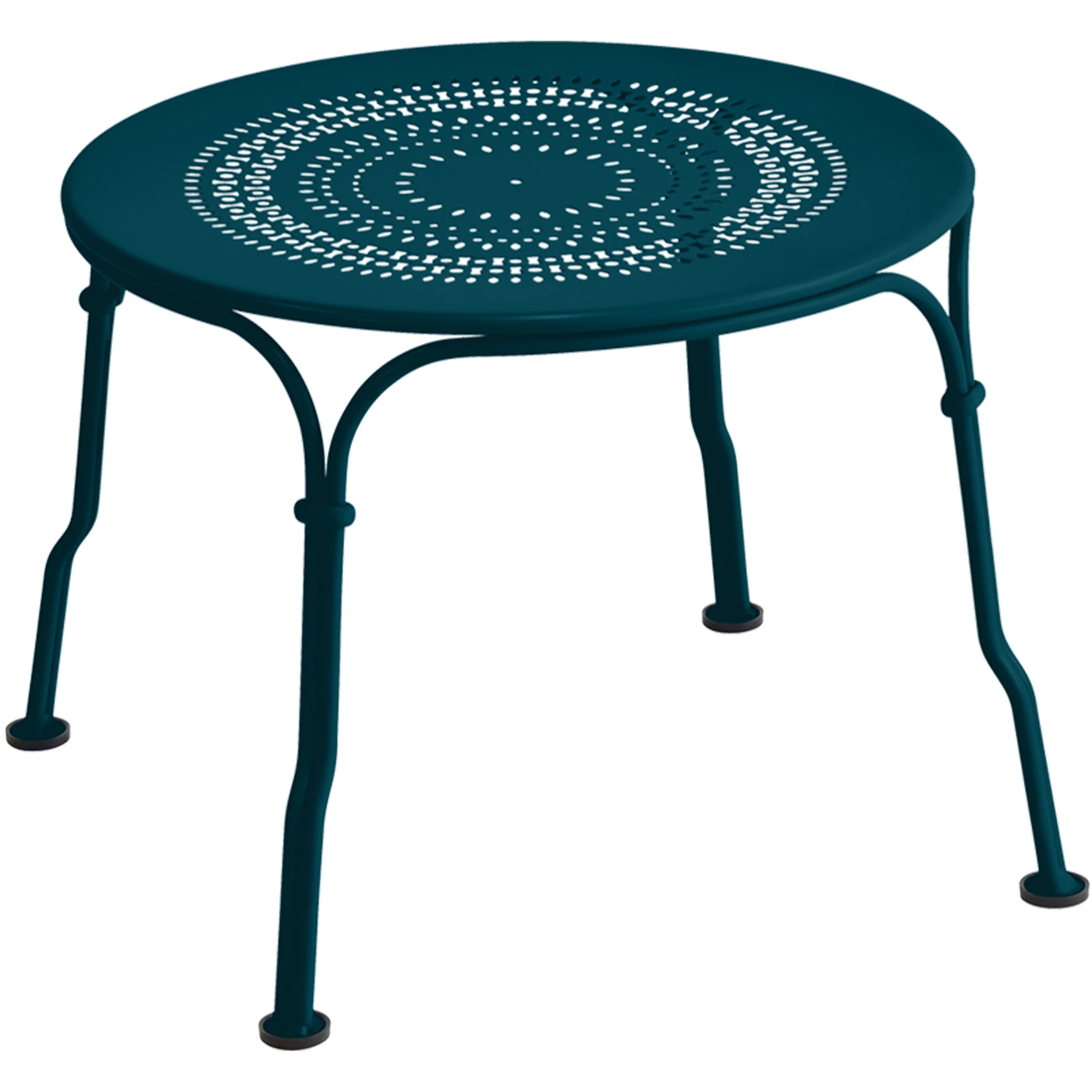 1900 Low Table, Acapulco Blue - Small Tables & Side Tables Outdoor - Blue - Metal