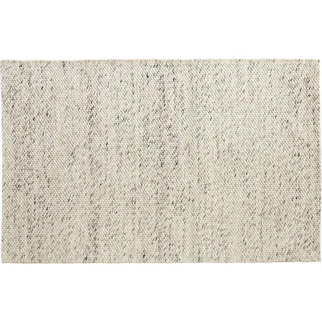 Photo of Lara Rug Wool - Ivory / Grey