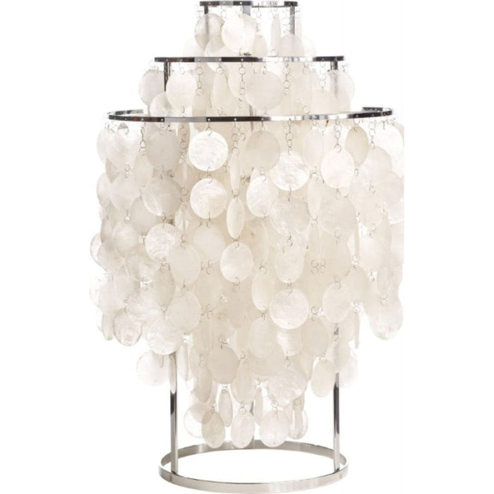 Photo of Fun 1tm Table Lamp  - Bordslampor - Verner Panton - Silver,beige