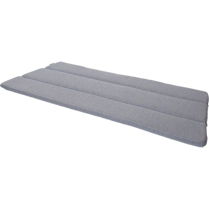 Photo of Breeze 2-seater Lounge Sofa Cushion - Outdoor Cushions - Grey - Cane-line Natté - W: 118 x D: 46 x H: 2 cm