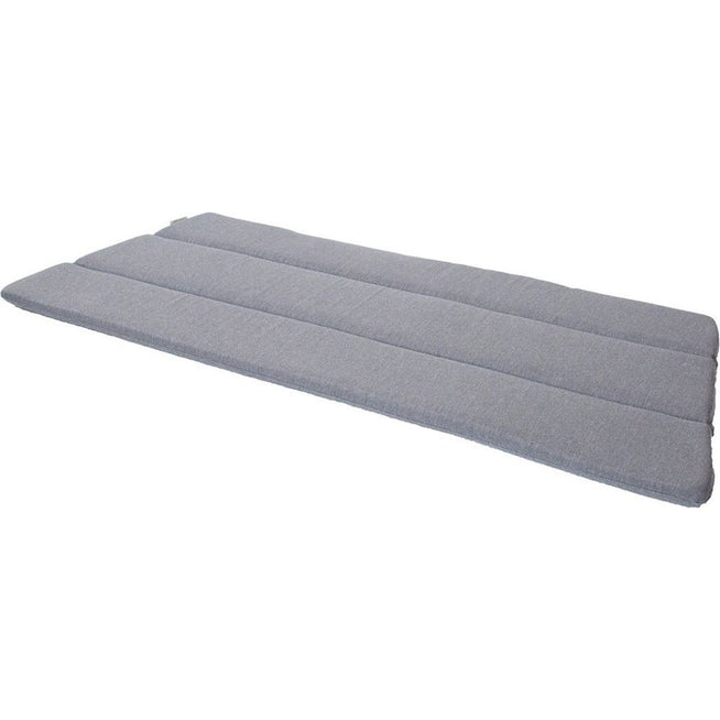 Photo of Breeze 2-seater Lounge Sofa Cushion - Outdoor Cushions - Grey - Cane-line Natté - W: 118 x D: 46 x H: 2 cm