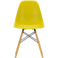 Eames Plastic Chair Dsw - 34 Mustard - Golden Maple - Matstolar - Charles & Ray Eames - Gul - Metall/trä/plast