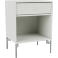 Thumbnail photo of Dream Nightstand - Nordic / Matt Chrome Legs - Mdf