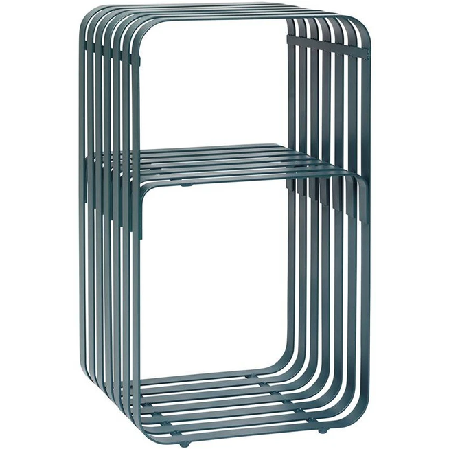 Photo of Side Table Green Metal