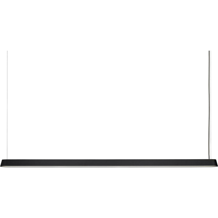Photo of Linear Pendant Lamp / 169,2 cm Black - Pendant Lamps - Thomas Bentzen - Black