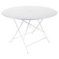 Thumbnail photo of Bistro Table Ø 117 Cm, Cotton White - Matbord Utomhus - Vit - Metall