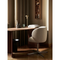 Thumbnail photo of Rico Swivel Dining Chair - Bouclé