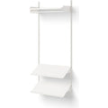 Thumbnail photo of New Works Wardrobe Shelf 1 - Reolsystem - White / White - H190 X W83,5 X D35,5 Cm