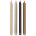 Pure Candles - Set Of 4 - Stearinlys