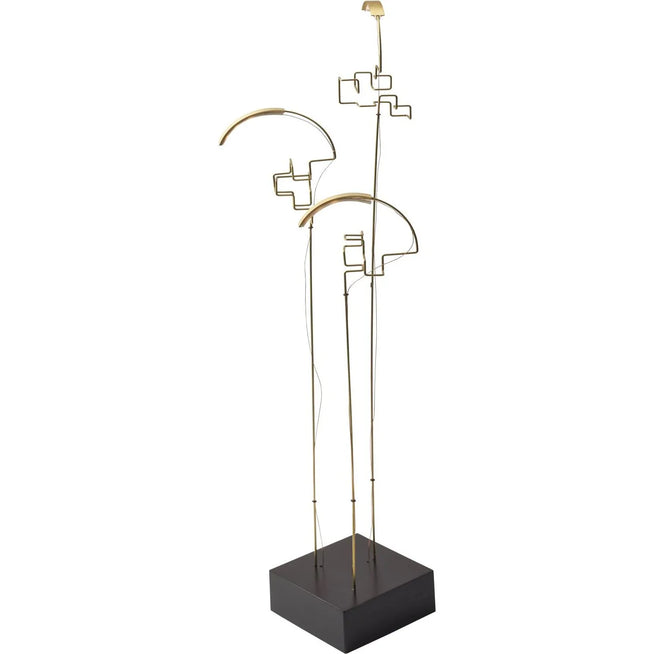 Photo of Boucle Portable Table Lamp Brass - DCW Editions