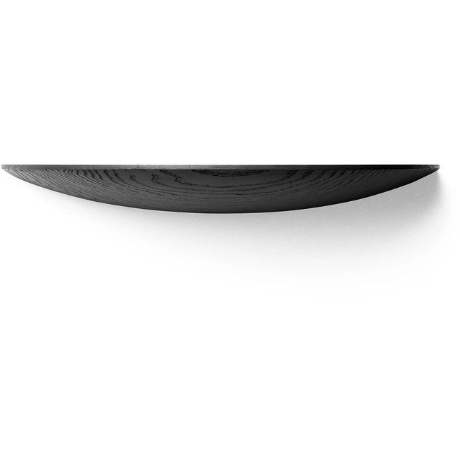 Photo of Gridy Fungi Shelf Black Oak, Large - Wall Shelves - Gridy - Wood Colored - Wood