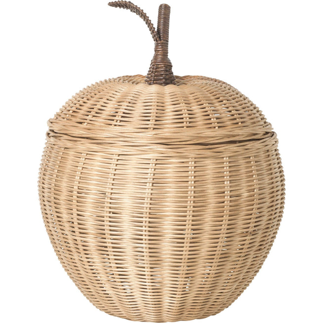 Photo of Apple Braided Storage - Kurv - Large - Ø: 36,5 X H: 52 Cm