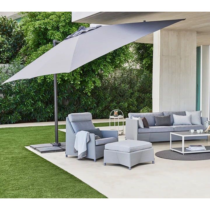 Hyde luxe tilt parasol, 3x3 m