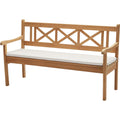 Skagen Bench Cushion, Quickdry Outdoor Foam, Outdoor Textile / White - Dynor & Kuddar - Skagerak Design Team - Vit