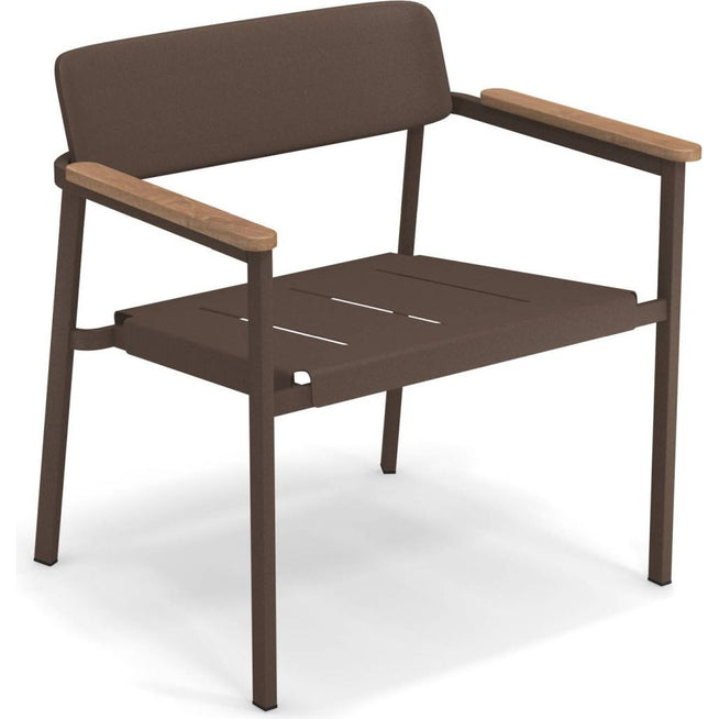 Photo of Shine Lounge Chair Indian Brown - Loungestolar - Arik Levy - Brun - Trä