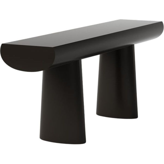 Photo of Console Table Mocca - Console Table - Aldo Bakker - Brown - Synthetic