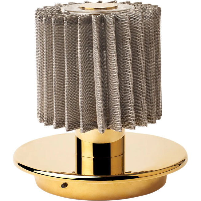 Photo of Its T 130 Bordlampe Gold/silver - Dcw Editions
