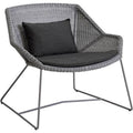 Thumbnail photo of Breeze Loungestol 5468 Li/ls/lw - Loungestol - Lysegrå - B: 87 X D: 72 X H: 73 X Sh: 40 Cm